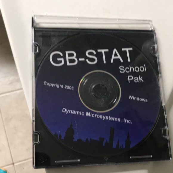 GB-stat School Pak 2006 for windows software - Picture 6 of 10